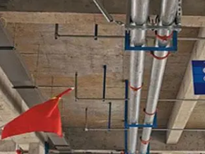 秀峰管廊支架的安装方法